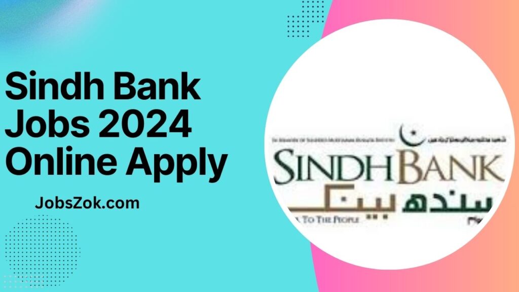 Sindh Bank Jobs 2024