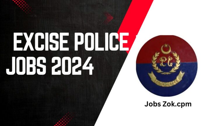 Excise Police Jobs 2024 application form online advertisment