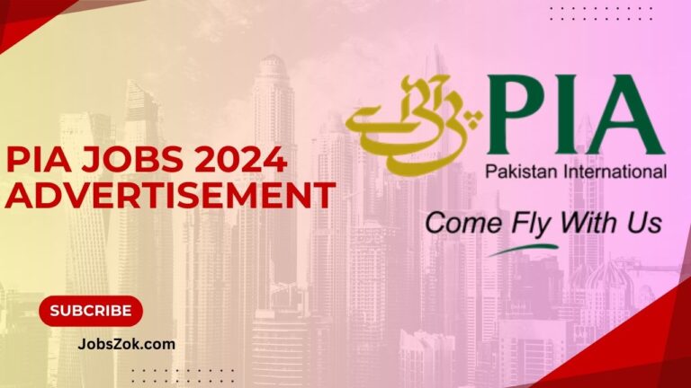 PIA Jobs 2024 Online Apply Advertisement