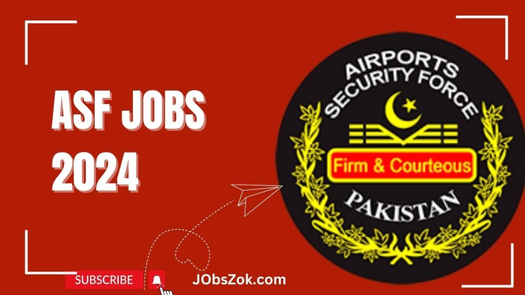 ASF Jobs 2024 Advertisement